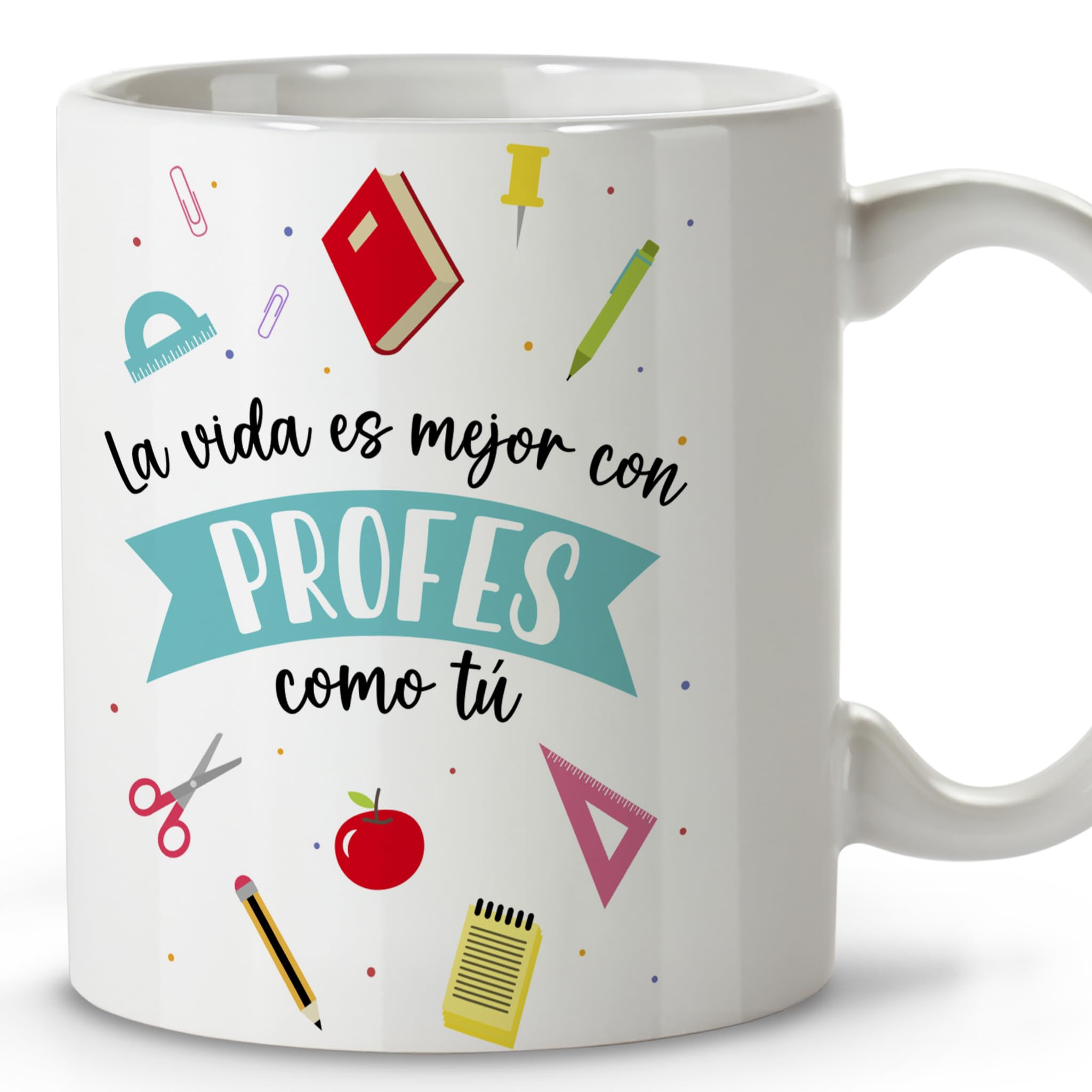 LolaPix Teacher gift - Original mugs to give as a gift - gifts for teachers - personalised mugs - ceramic mug 330 ml
