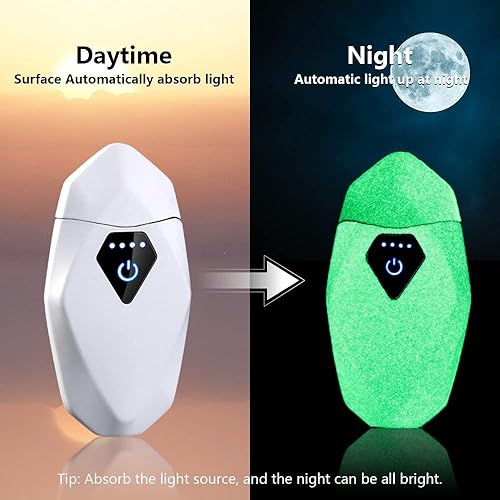 Miniatura 5 de Encendedor, encendedor eléctrico de doble arco recargable por USB, resistente al viento, encendedor de plasma sin llama con indicador de batería LED