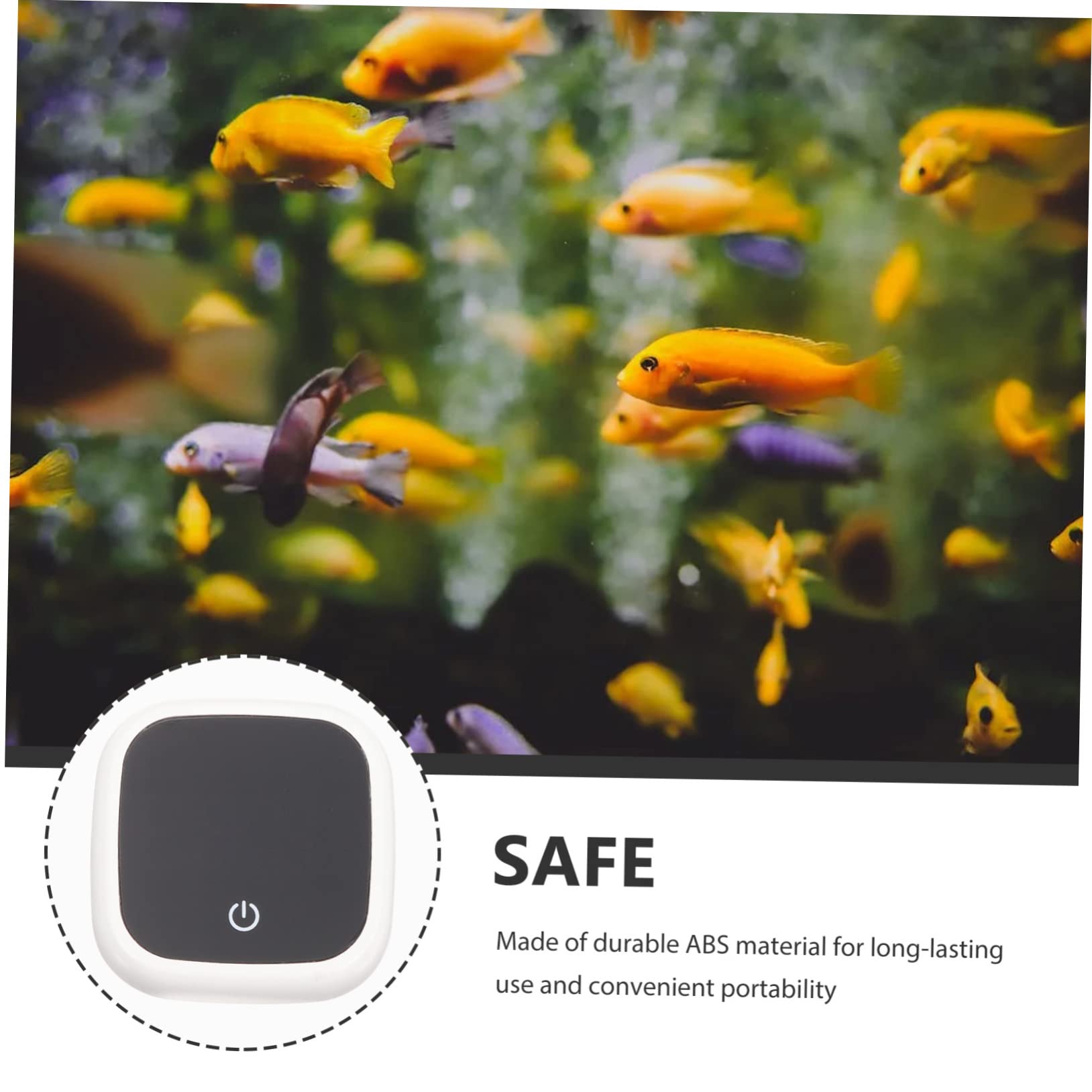 Mipcase 5 Pièces Thermomètre Pour Aquarium Coller Sur Le Thermomètre Accessoires D'aquarium D'eau Salée Digital Accessoires Pour Aquarium Betta Abdos Blanche
