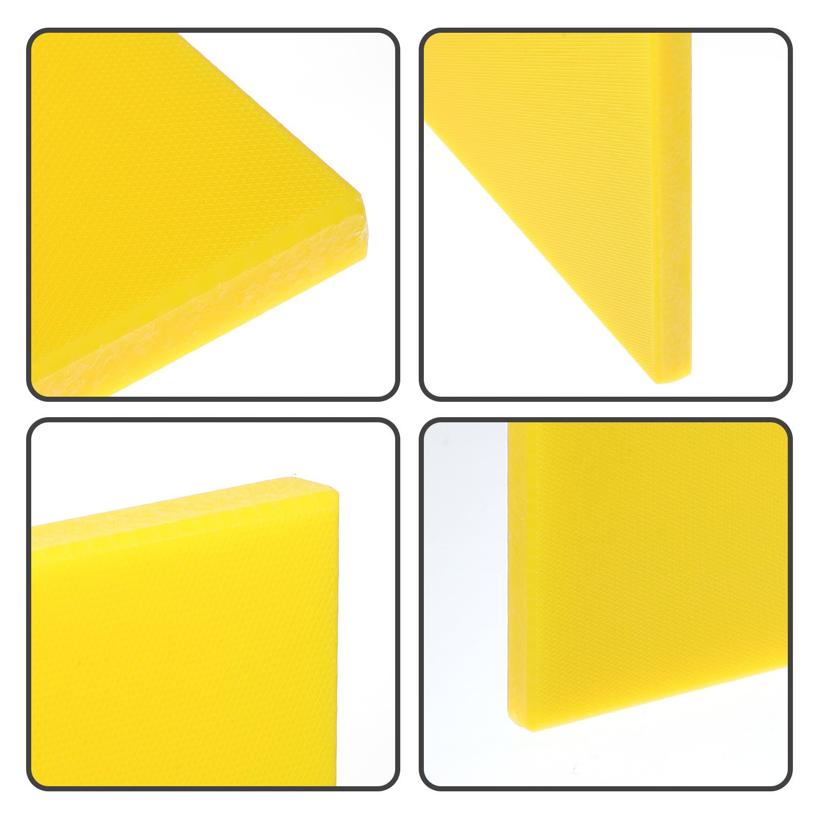 Tagliere Igienico Multifunzione Pe Giallo 38x28x1, 8 Cm Cucina