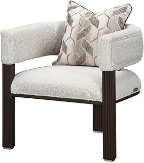 West Kensington Accent Chair - Buff/Medium Espresso