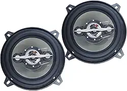 Par alto falante triaxial Leson 5 polegadas som automotivo