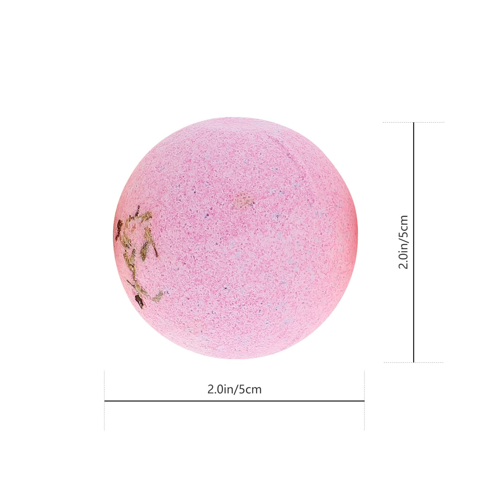 Juego de Bombas de Baño en Bolas 60g, Sal de Baño, 9 Piezas