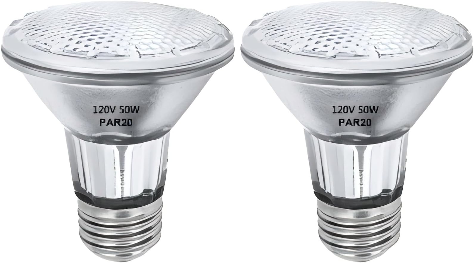 PAR20 Halogen Bulbs 6 Pack – 40W Dimmable Flood Lights For Recessed Lighting E26 Base