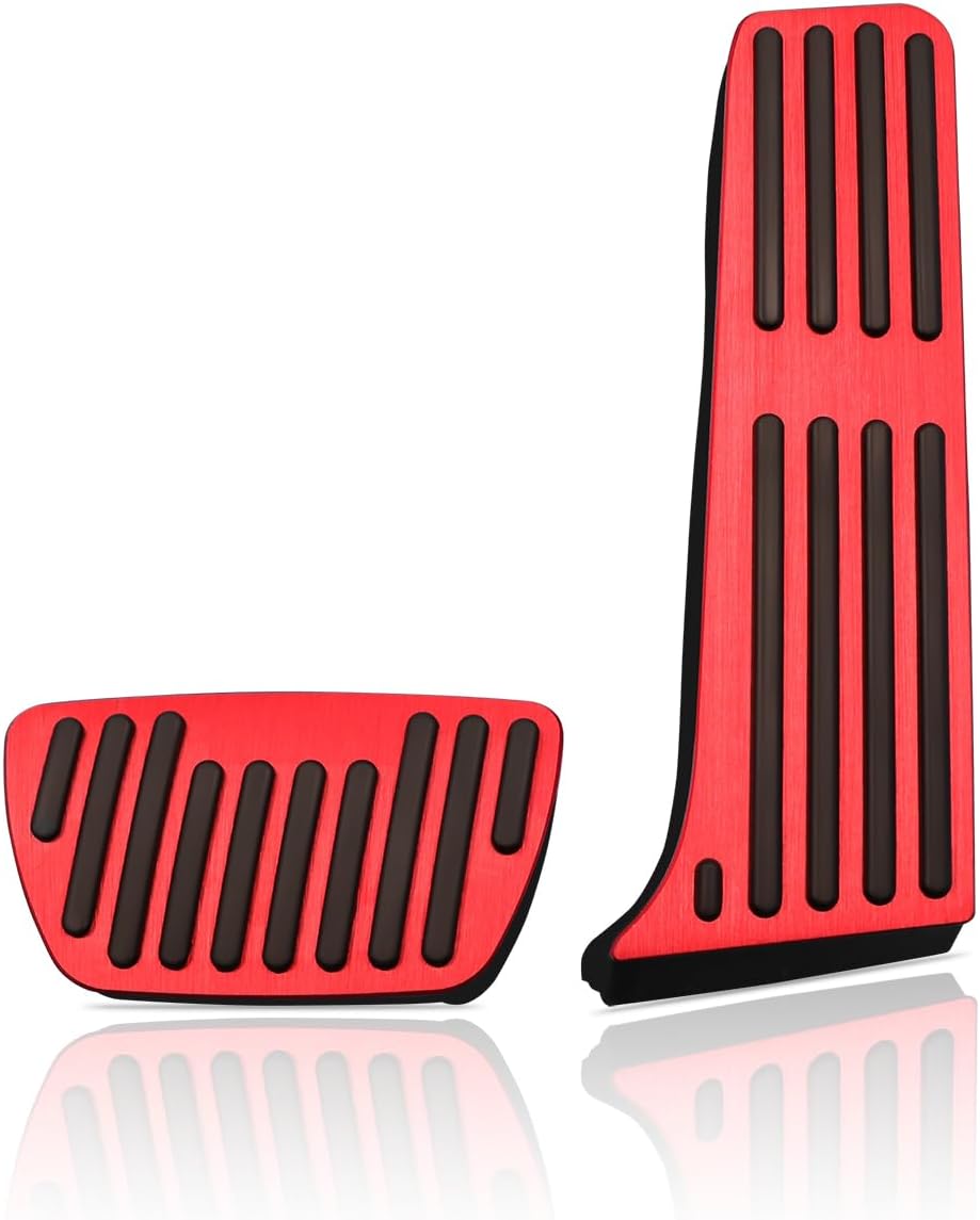 Gas Brake Accelerator Foot Pedal Cover Compatible for Toyota Camry Accessories 2018 2019 2020 2021, for RAV4 Gas Pedal 2019 2020 2021, Compatible for Lexus ES LS 2019-2021 Accessory