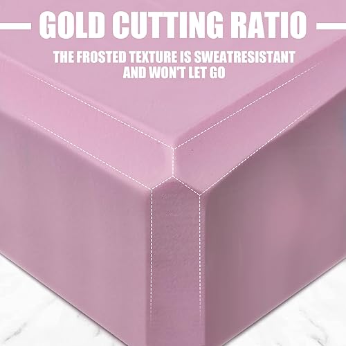 Miniatura 3 de 2 Pcs Yoga Blocks, 9"x6"x3" Foam Blocks Yoga Props for Pilates Stretching and Meditation Exercise Blocks Lightweight Yoga Essentials