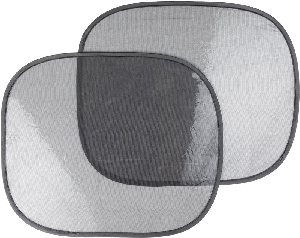 Coppia di Tendine Laterali a ventosa Stick It Nere Universale - Coppia tendine laterali ventosa – 36 cm – 2 pz | Parasole