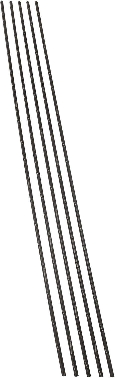 Palisade 94 in. Vinyl L-Trim in Black Ice (5 Pack)