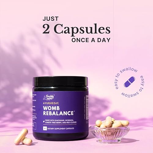 Miniatura 5 de Freshly Moms Reequilibrio del útero  Ciclo regular  Apoyo de SOP  Alivio de calambres menstruales  Limpieza anticonceptiva  Desintoxicación de
