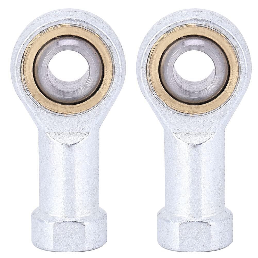 Soywim Women's One Color Bearing, 2Pcs Rod Ends Bearing Assembled Self Lubricating Right Hand Thread Si10t / K For Instrumentation Electric Vehicles Construction Machinery Wear Resistance