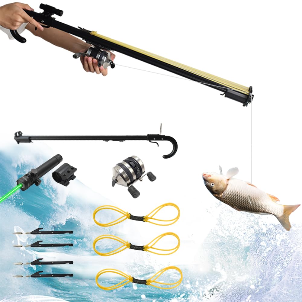 Slingshot Fishing Kit With Reel Slingshot Fishing Dart Fishing