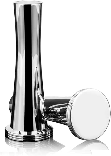 Tamper de café de 0.945 in para prensa de café Nespresso Acero inoxidable Plata Tamper Café Martillo sólido Suministros de cafetería, C-adecuado