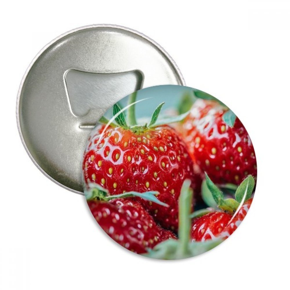 Aimant frigo décapsuleur fraise photo pour décorer la cuisine et ouvrir vos bouteilles