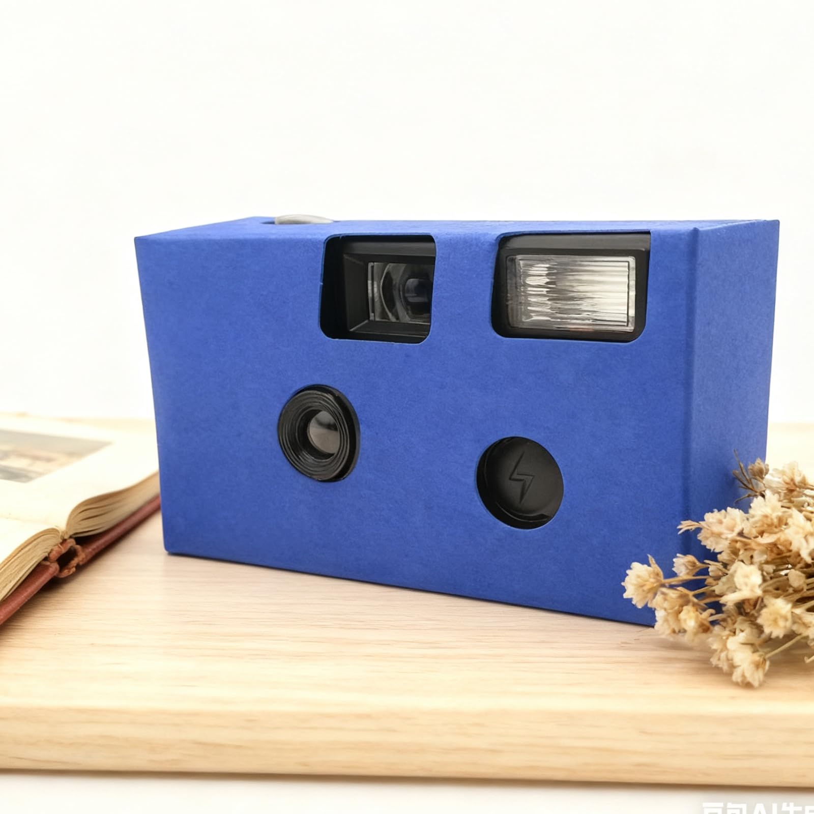 Appareil photo jetable 8/12/17 feuilles avec film de 35 mm et flashs intégrés pour voyage instantané