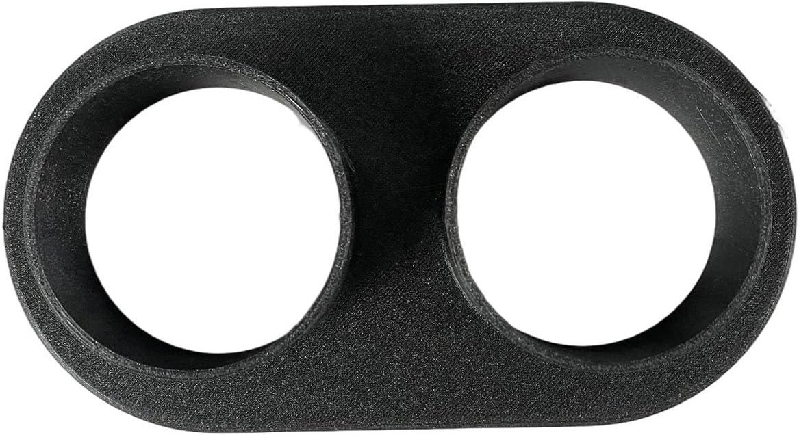 2.5in Heavy-Duty Wet Dry Vacuum Y Splitter with Blast Gate Dual Hose Shop Vac Adapter Compatible with Craftsman Ridgid Wet/Dry Vacuums