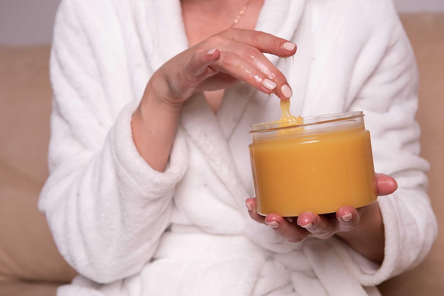 PROUNOL Lanolina Bezwodna 500ml - 100% Czysta Lanolina, Tłuszcz Wełniany bez Zapachu - Naturalny Krem do Pielęgnacji Suchych Rąk i Stóp