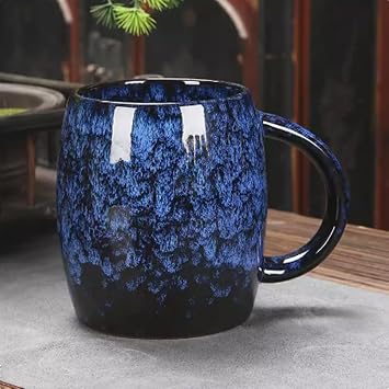 Creative Ceramic Kiln Transformation Mug Cup Water Cup Coffee Cup 400ML/450ML H
