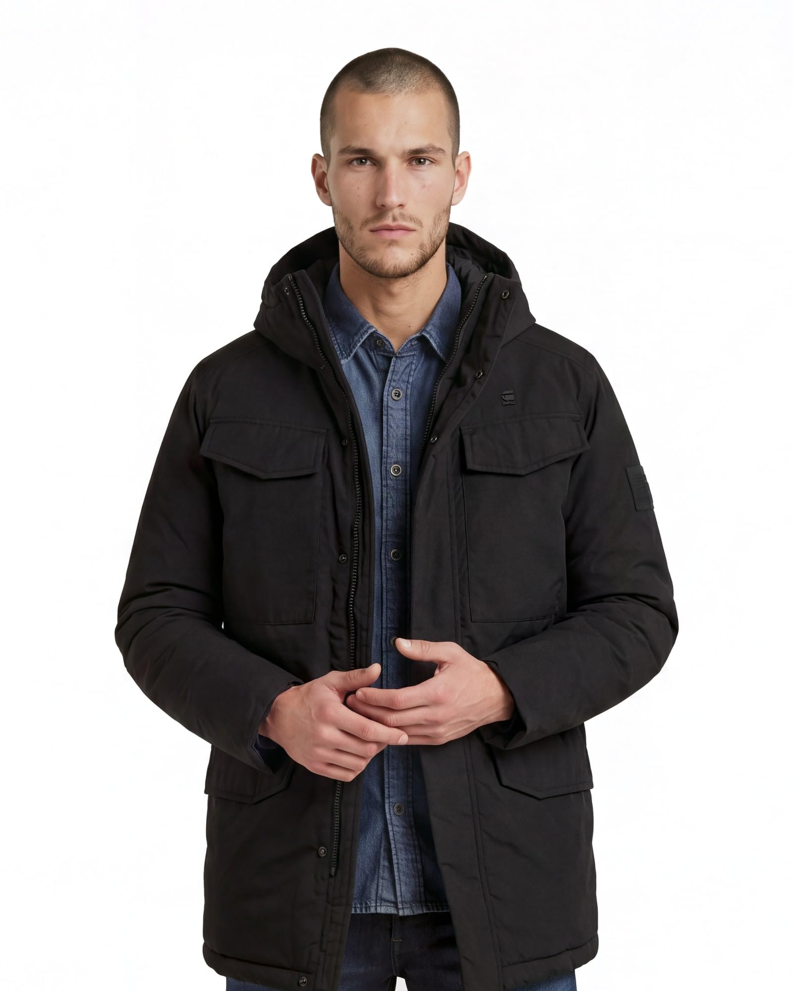 G-STAR Herren Vodan Padded Hooded Parka