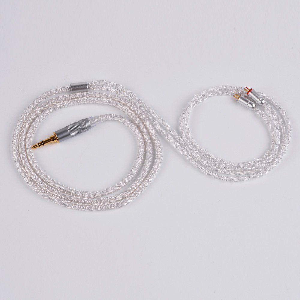 超希少!16芯 最高銀メッキOFC リケーブル 2pin/3.5mm標準プラグ 超希少 16芯 最高銀メッキOFC リケーブル mmcx/4 4mmバランス