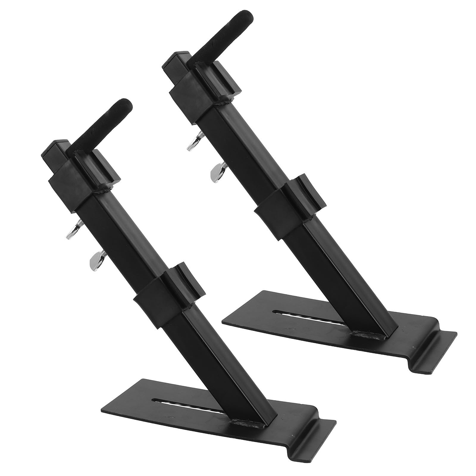 Levemolo Supporti per tastiera musicale con gancio e piastra scanalata, 1 paio, accessorio per strumenti musicali per esercitazioni in musicale