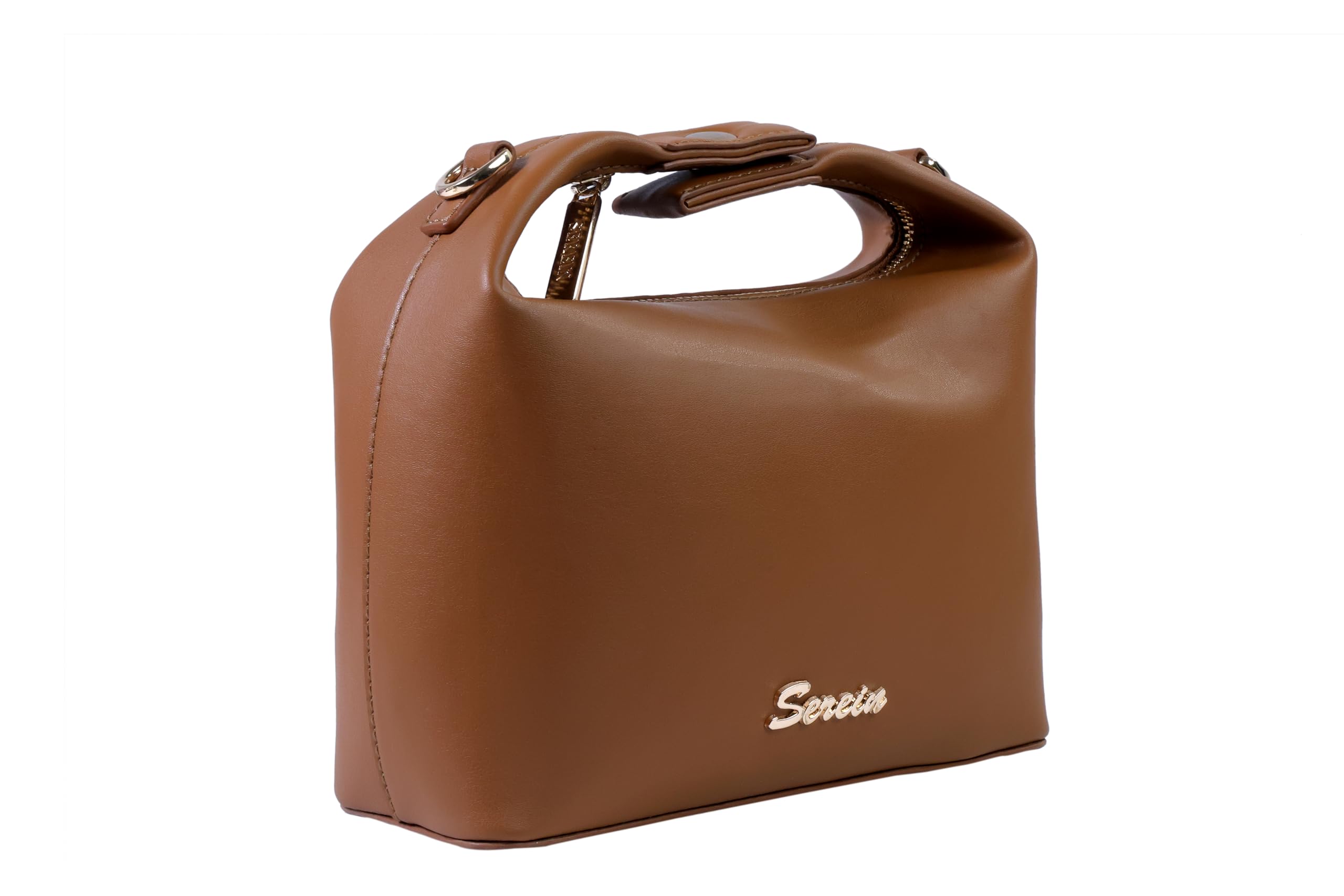 SEREIN Vegan Bags for Women Handbags | Cactus Leather (Tan) 1