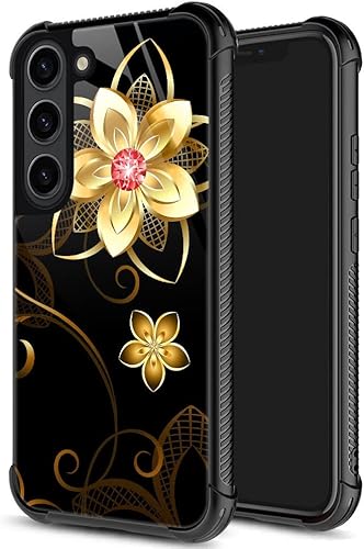 Miniatura 176 de Funda para Samsung Galaxy S23 Plus, protección de grado militar, esquinas a prueba de golpes, funda antiarañazos para Samsung Galaxy S23 Plus, flor