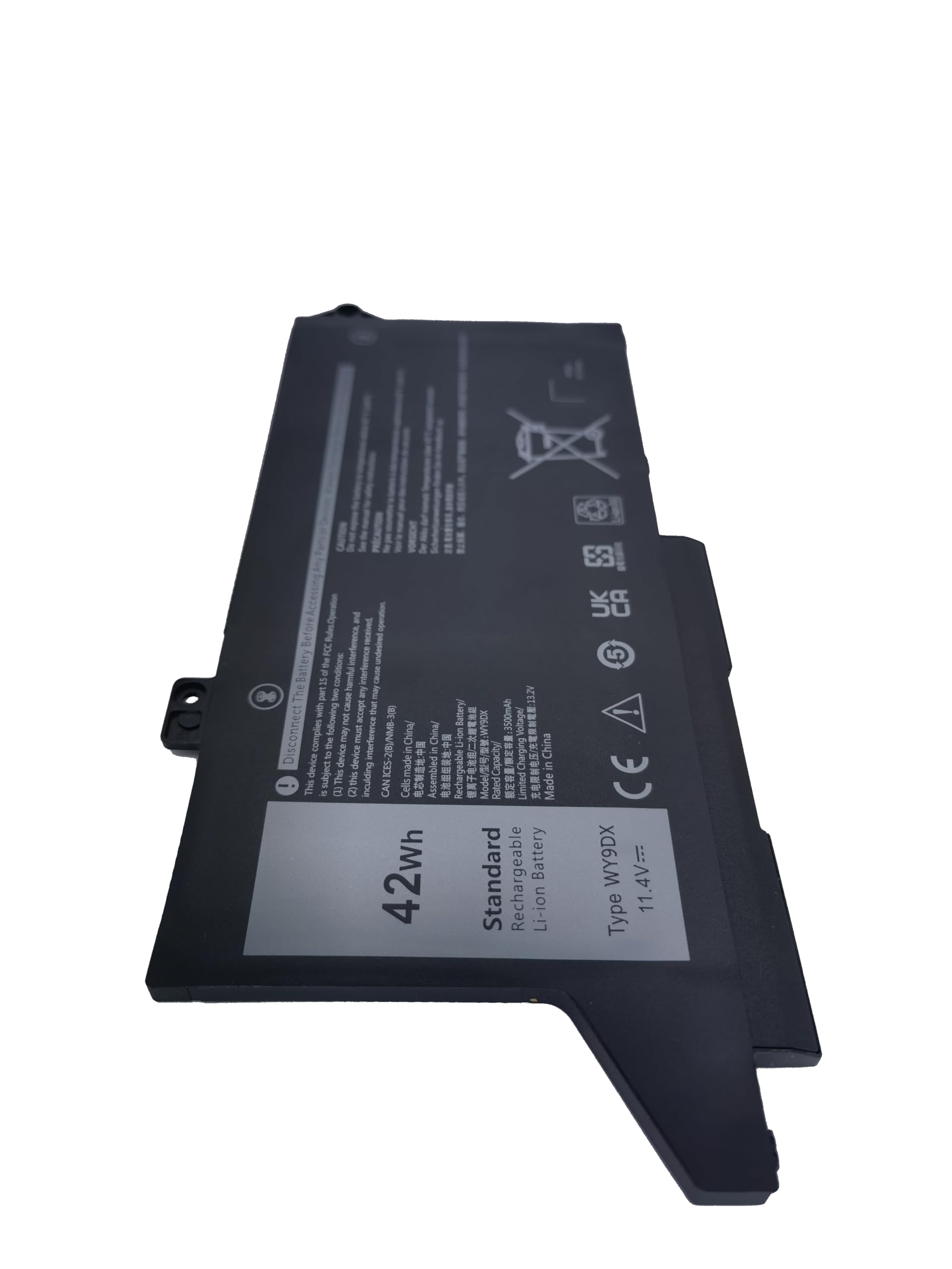 Amazon.com: FLYRLB WY9DX Battery Replacement for Dell Latitude