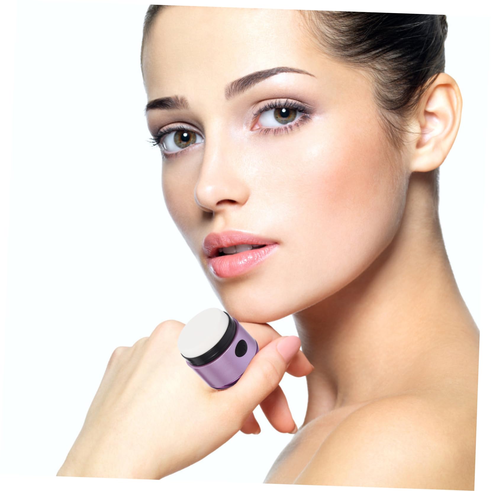 2stücke Electric Powder Puff Elektrischer Make-up-puff Für Gleichmäßige Foundation Tragbar Leicht Mit Massagefunktion Für Dynamische Hautpflege