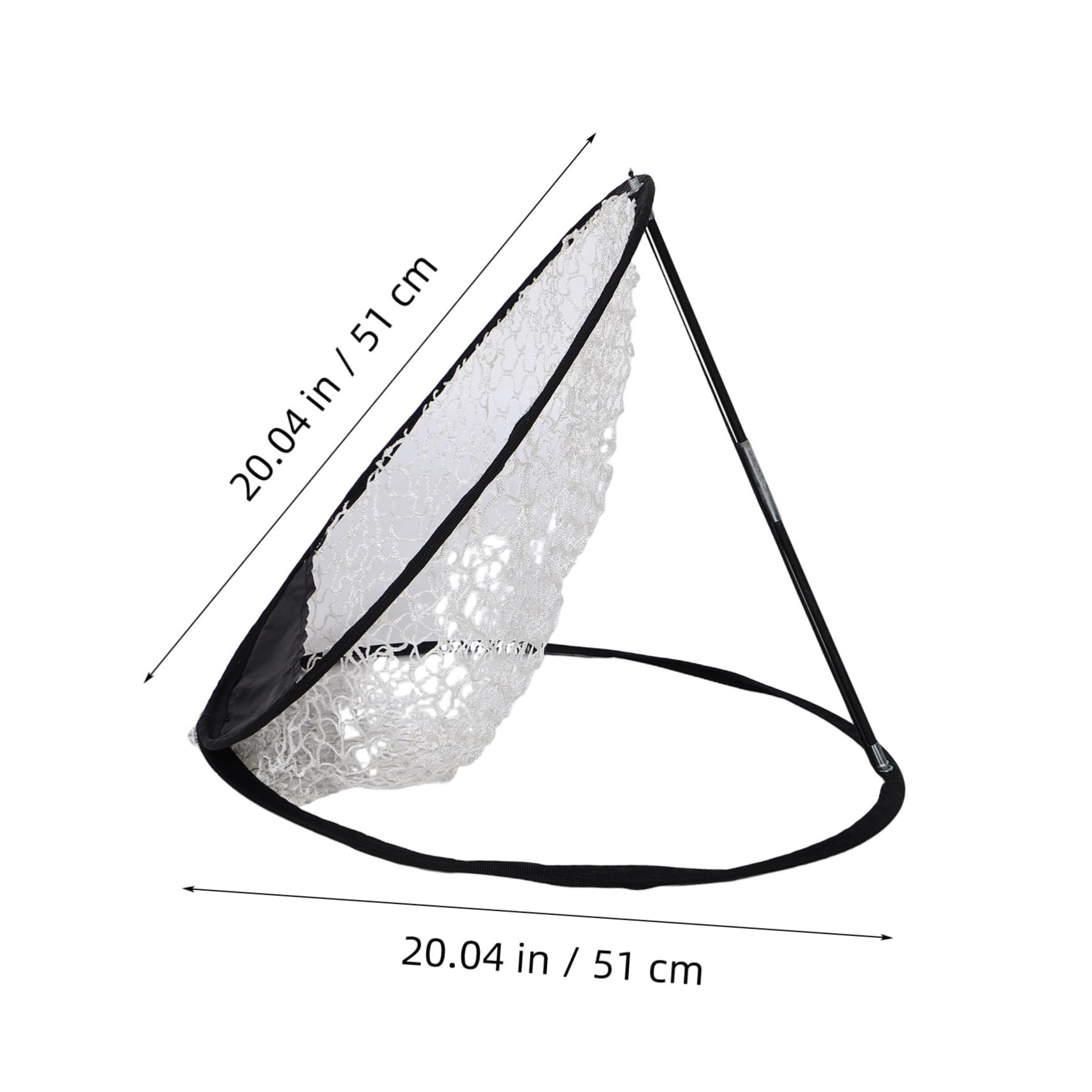 ibasenice Chipping Practice Target Net Set Golfing Kit for Use Improve Your Technique Lightweight Easy Setup