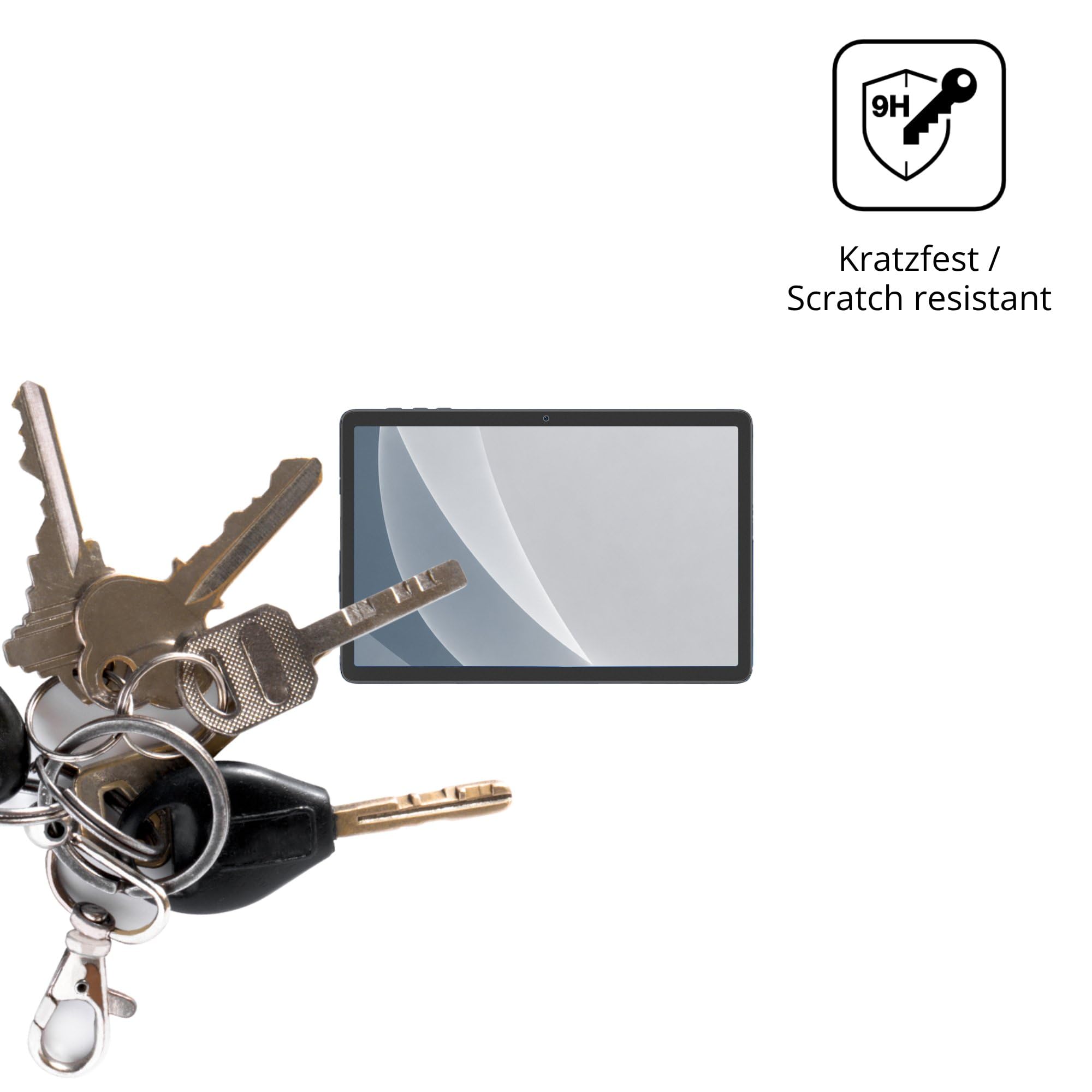 dipos 2x Pellicola Protettiva 9H opaca per TABWEE Android 16 Tablet 10 Zoll | Antiriflesso, non si rompe e non si scheggia, non è vero vetro, Anti-Shock, antigraffio, senza bolle, autoadesiva
