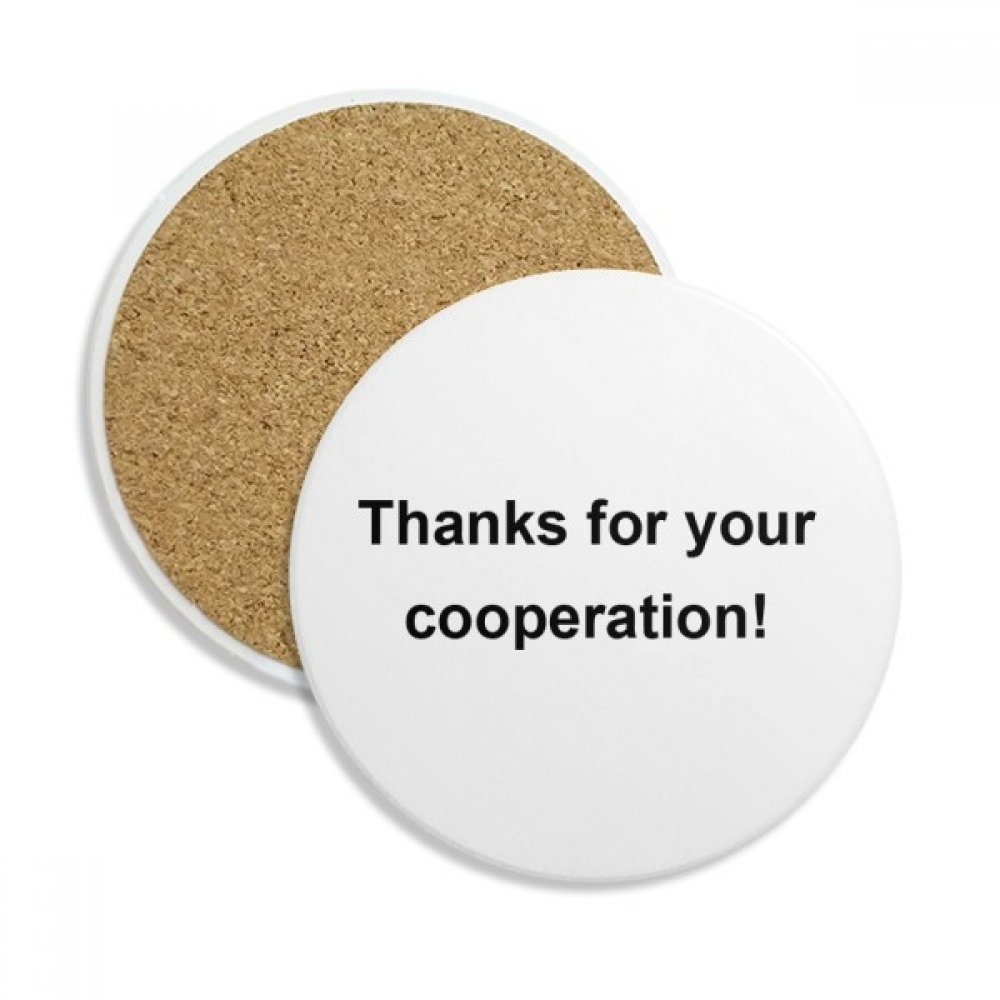 Coaster en céramique anti-tache dessous de verre absorbant pour table propre