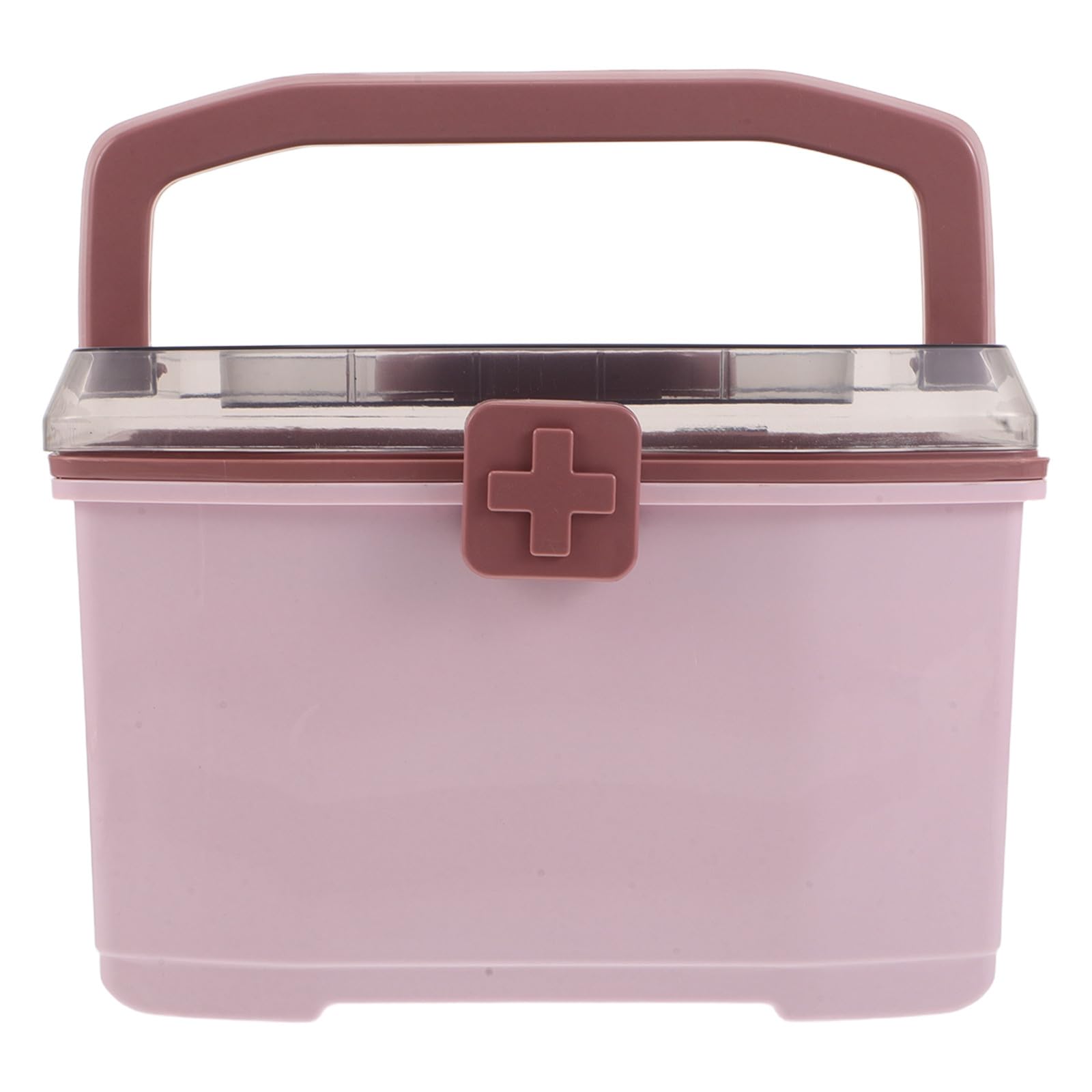 Organizer Scatola Organizzatrice con Scomparti Multipli e Divisori Portatile in Pp e Abs con Ampio Spazio e Protezione Sicura per Medicinali per Farmaci da Viaggio e Casa
