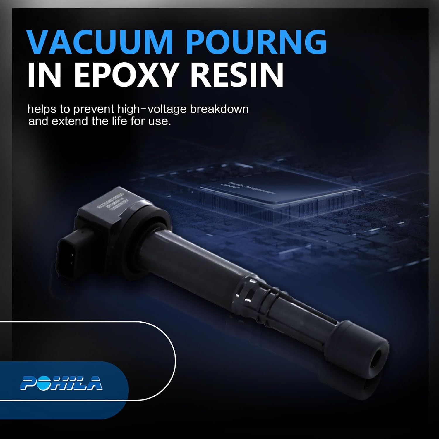 UF311 Ignition Coil Pack Spark Plugs Compatible with 2003 2004 2005 2006 2007 Honda Accord Civic CR-V Element S2000, 2006-2011 Acura CSX, RSX 2.0L 2.4L, Replaces# UF583 C1382 5C1382 Set of 4