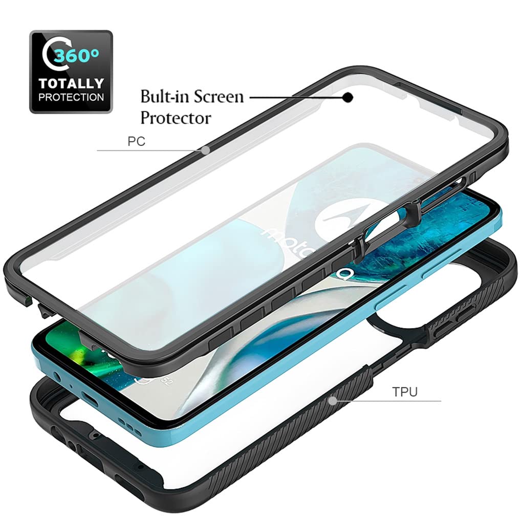 Coque Silicone Transparente Anti-choc Pour Motorola Moto G Pro - étui TPU Souple