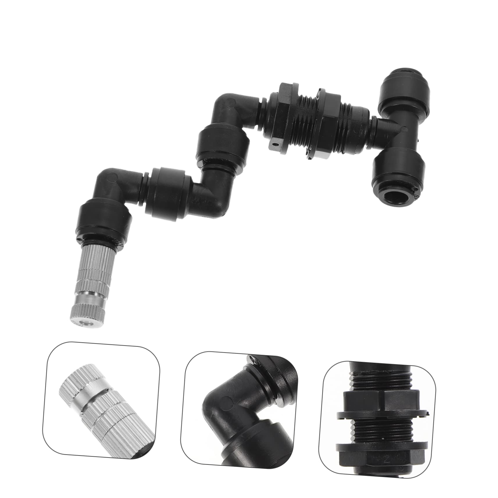 SUPVOX 4pezzi Ugello Spruzzatore Per Nebulizzatrice Per Serbatoi Strumento Per Irrigazione Terrari e Forniture Per Rettili Facile Installazione