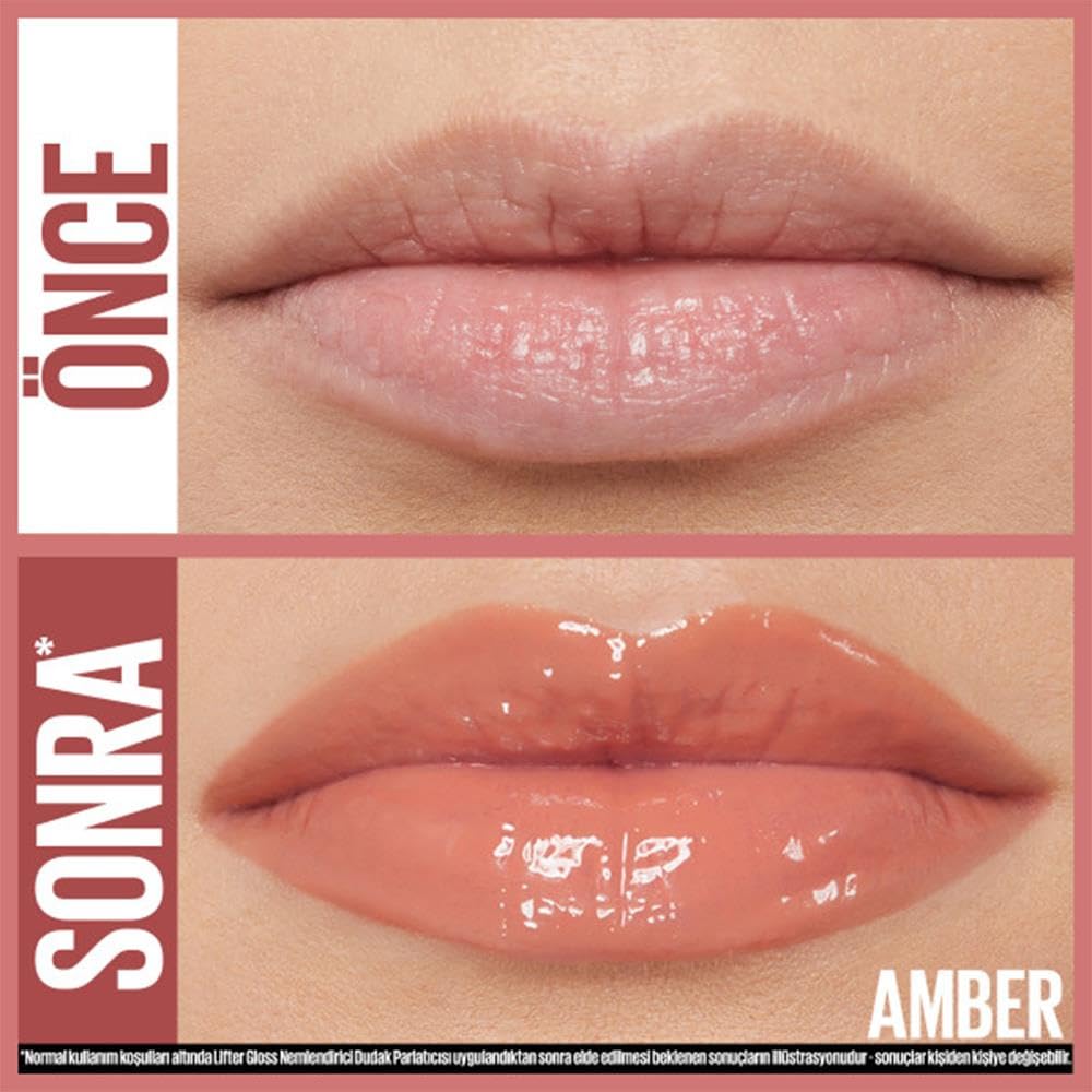 Maybelline New York Lifter Gloss Nemlendirici Dudak Parlatıcısı - 007 Amber