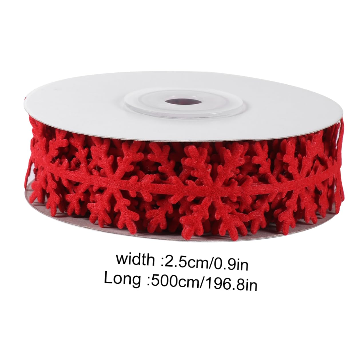 Anneome 4 Rollos Cinta Navideña con Estampado de Colores Rojo Verde Gris y Blanco para Manualidades y Embalaje de Regalos Festivos