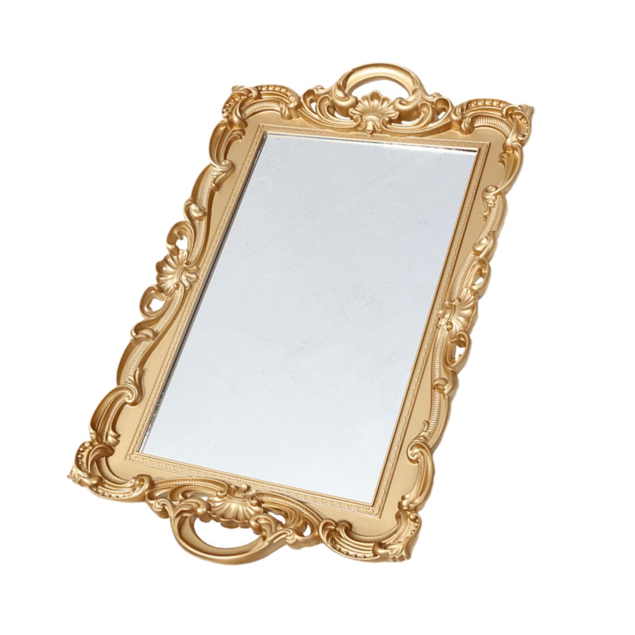 Plateau à parfum vintage miroir le cadeau idéal pour décoration rétro