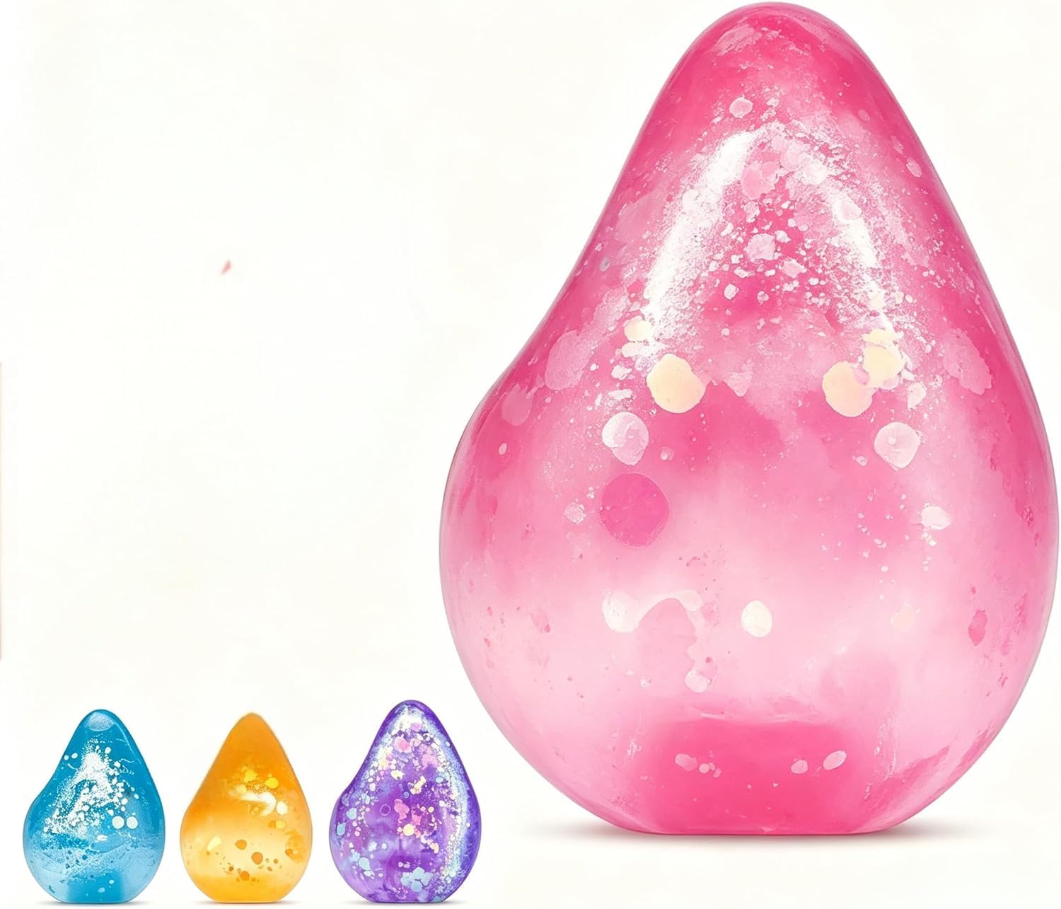 Water Drop Squeeze Squishies,Dream Squishy Drop Squishy Stress Ball,Soft Fidget Stress Ball,2026 New Slow Rise Relief Fidget Sensory for Anxiety Stress Squish (pink)