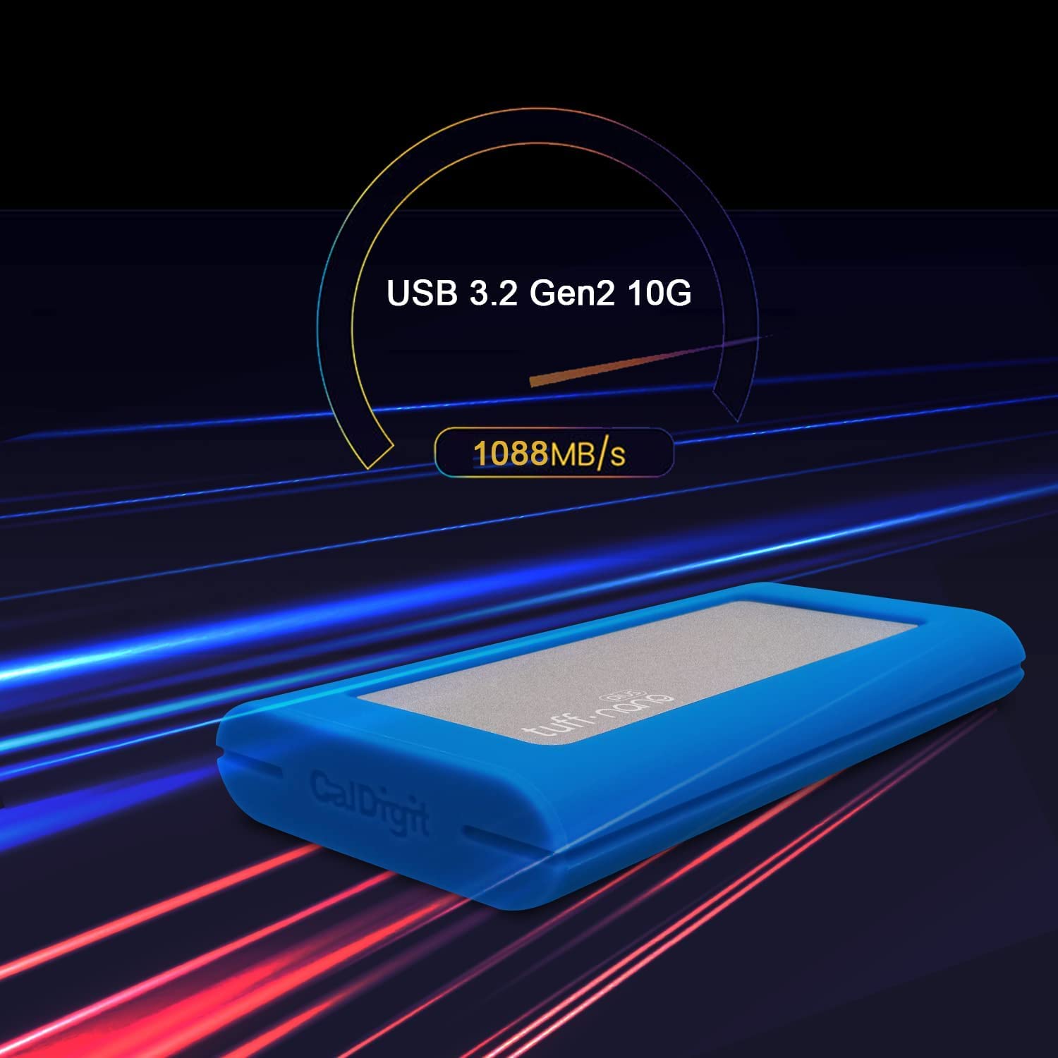 Amazon | CalDigit Tuff Nano Plus Rugged IP67 SSD (2TB) USB-C 3.2