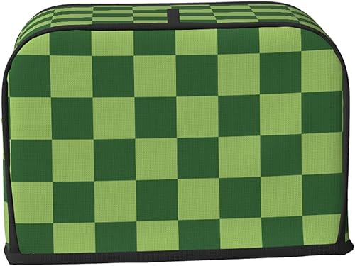 Miniatura 39 de Funda para máquina de pan de 2 rebanadas de color blanco y negro con bolsillos, cubierta para tostadora, protección de huellas dactilares, lavable a