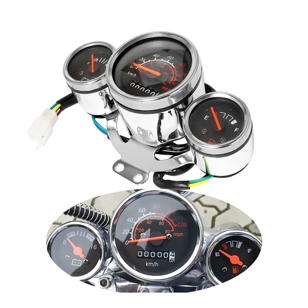Speedometer Odometer Meter for Universal Painel Digital Moto Motorcycle Instrument Digital Tachometer Speedometer Odometer Meter Motorbike Voltmeter Fuel