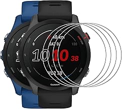 Vancle Forerunner 255/255 Music 4-Piece Screen Protector with Gar-min Forerunner 255 Music [Anti-Scratch] Tempered Glass Screen Protector (Forerunner 255/255 Music)