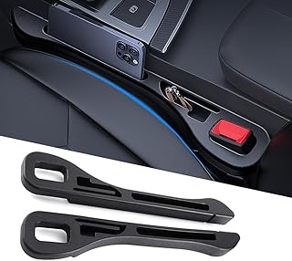 AASGFD Pack of 2 Car Seat Gap Filler for Mercedes Benz GLC 2 (II) X254 I 2022-2024, Car Seat Gap Filler with Storage Compartment Fills the Gap Between Seat and Console