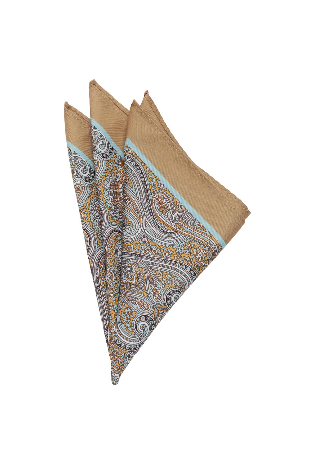van heusen Men Beige Print Party Pocket Square-picture-20