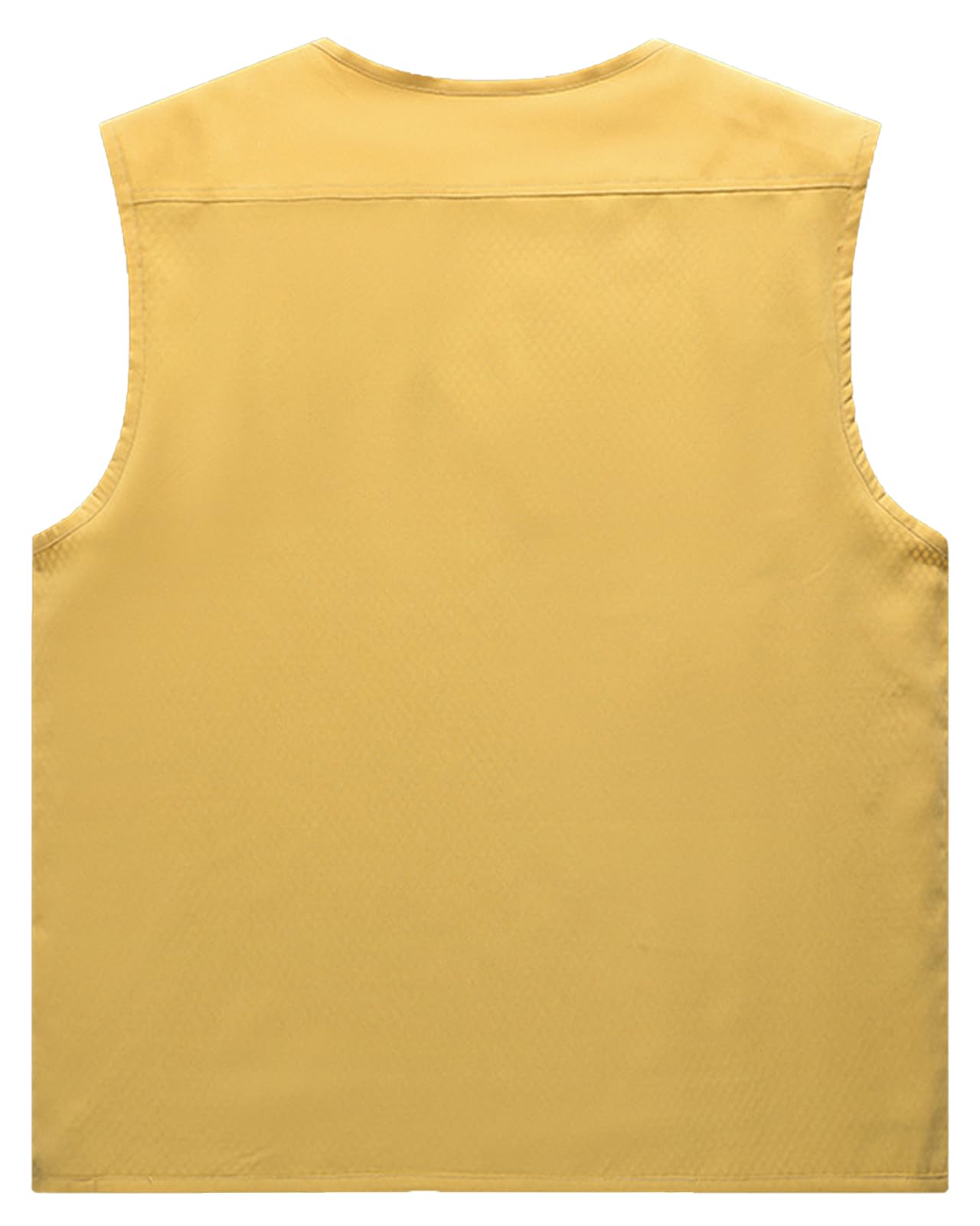All'aperto Gilet da Pesca Traspirante da Uomo Multi-Tasche Casual Giacca Senza Maniche per Campeggio Fotografia Caccia