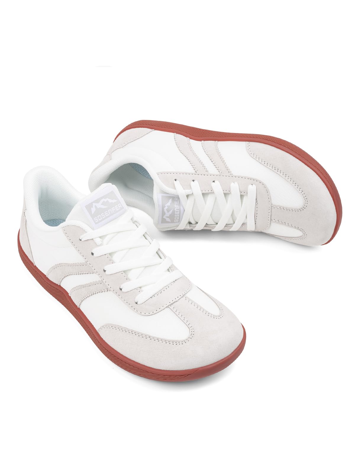 Sosenfer Barfußschuhe zum Hineinschlüpfen, breite Zehenbox, für Herren und Damen, minimalistisch, lässig, unisex