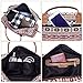 MyMealivos Canvas Weekender Bag, Overnight Travel Carry On Duffel Tote with Shoe Pouch (multi)