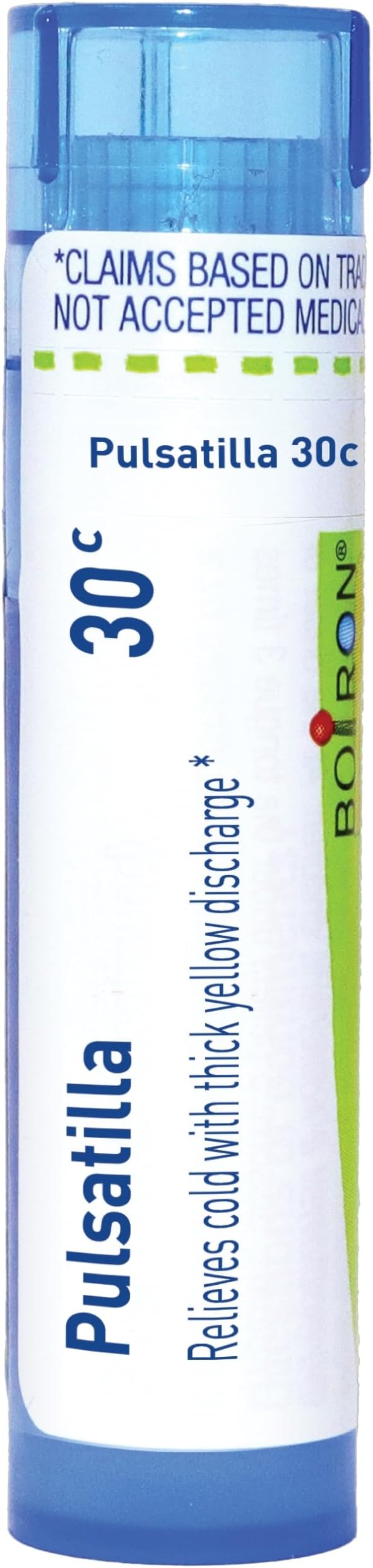 Boiron Pulsatilla 30C Homeopathic Medicine for Colds - 80 Pellets