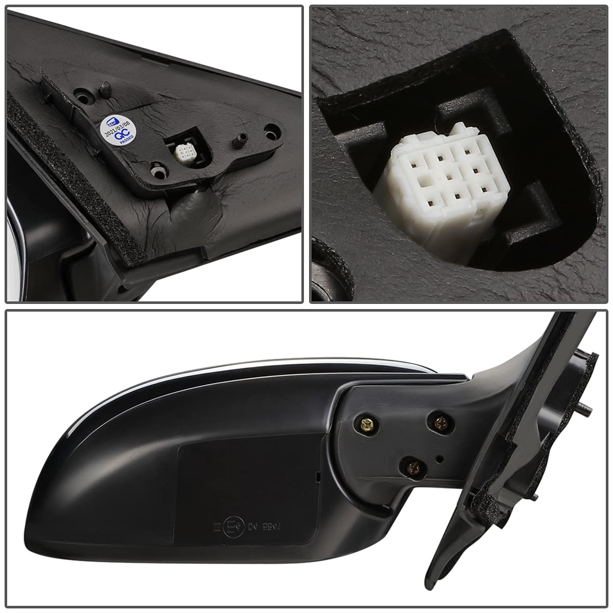 Amazon.com: DNA Motoring OEM-MR-MA1321203 Right Passenger Heated 